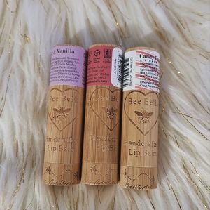 3 Lip Balm Handcrafted